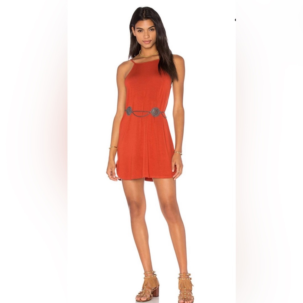 De Lacy Rust Color Dress